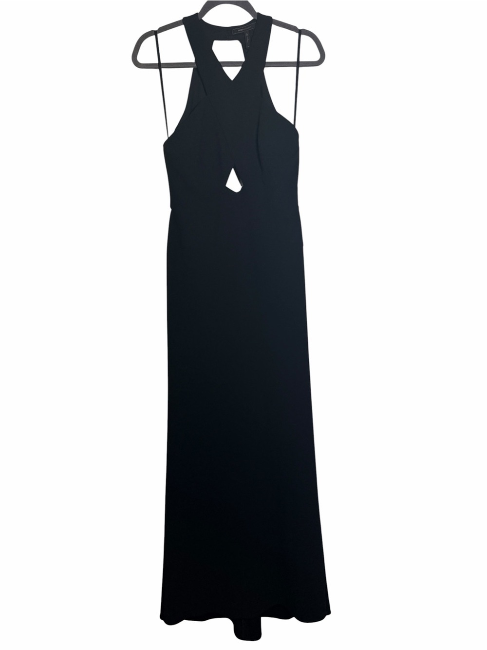 BCBGMaxAzria Salome Black Maxi Gown - Picture 3 of 6